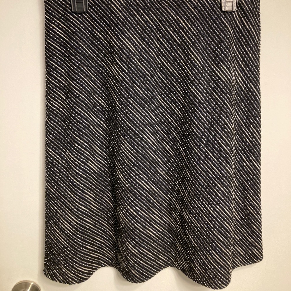 Black and white skirt
